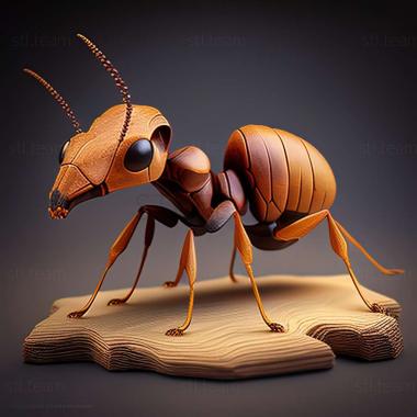 3D model Camponotus matsilo (STL)